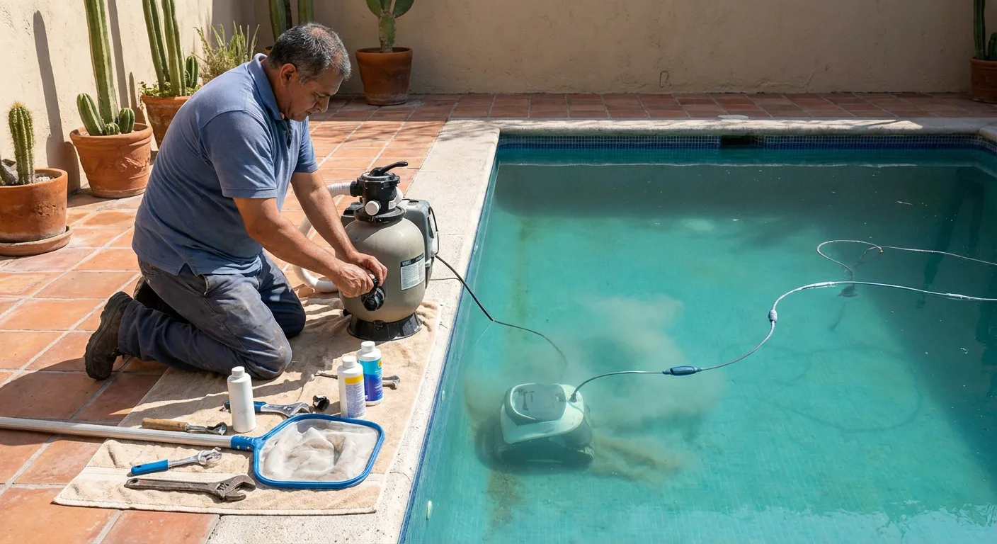 Limpieza automática de alberca: qué significa realmente que se limpie sola