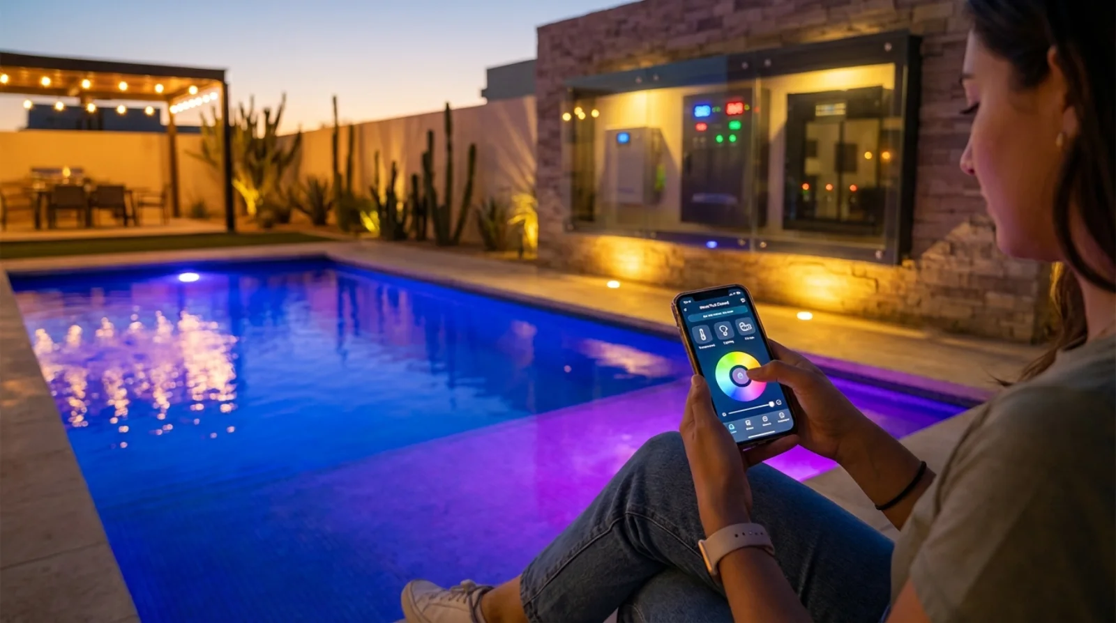 Automatización de albercas: controlar tu alberca desde el celular: ¿tiene sentido?