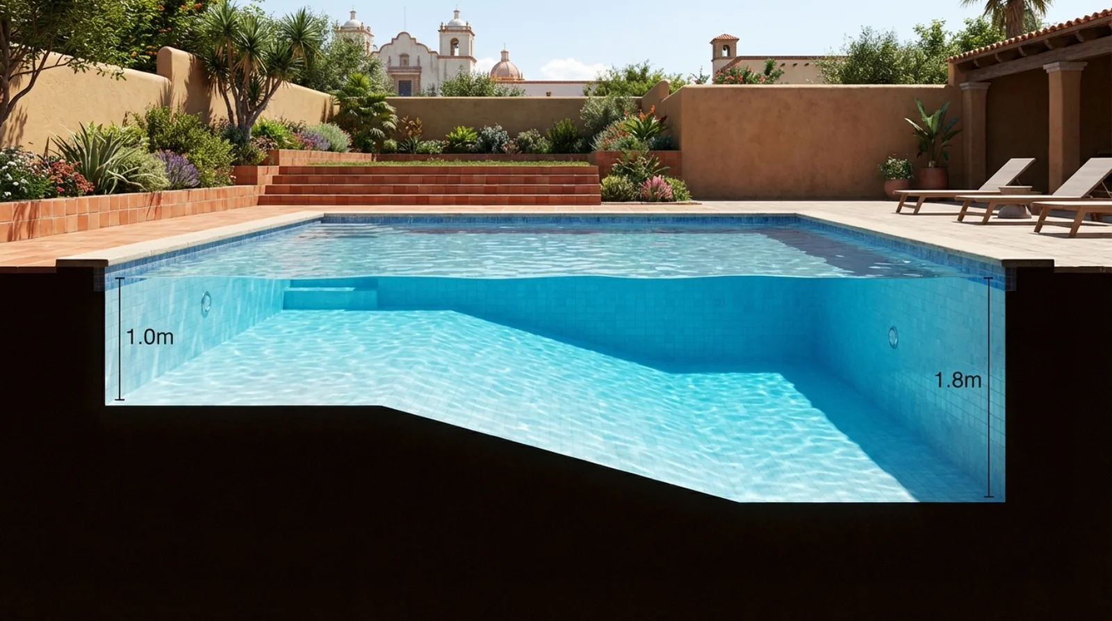 ¿Cuál es la profundidad ideal para una alberca? Lo que define la decisión